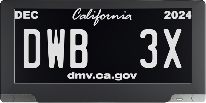 Driving While Black The All New 2024 DWB Car Safety Features   Hero License Plate 